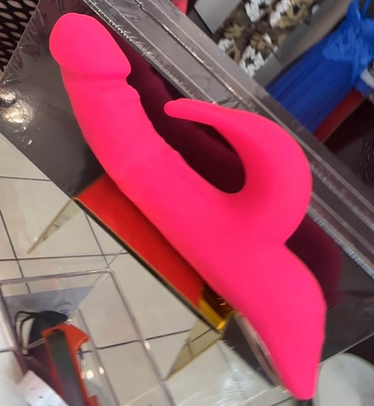 Thrusting G Spot Rabbit Vibrator Dildo MORE DEN MONEY BOUTIQUE Thrusting G Spot Rabbit Vibrator Dildo MORE DEN MONEY BOUTIQUE