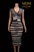 Sleek Shadow Dress