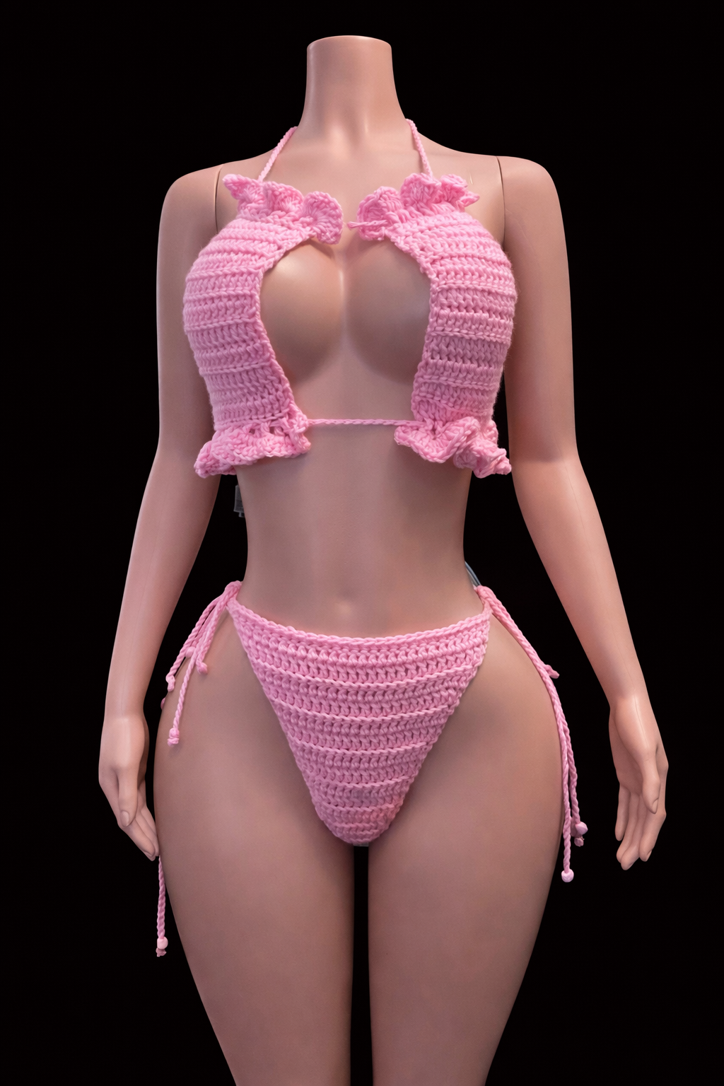 Pink Sugar Ruffle Set