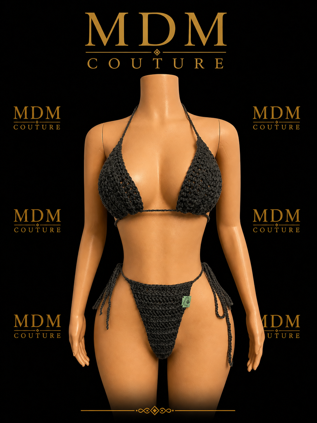 Shadow Luxe Bikini Set 🖤