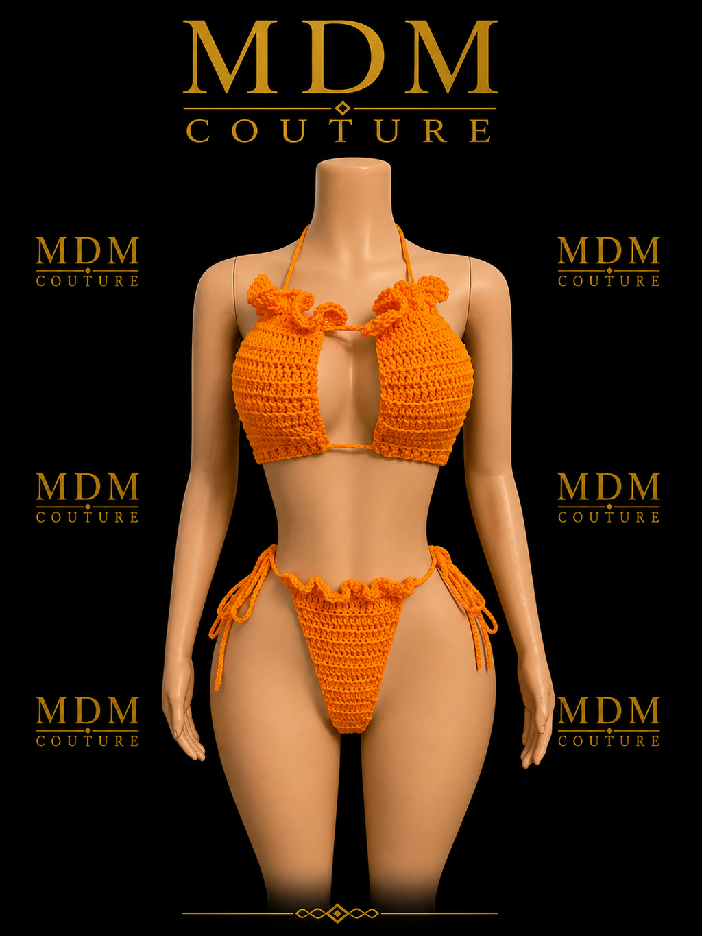 Tangerine Heat Bikini