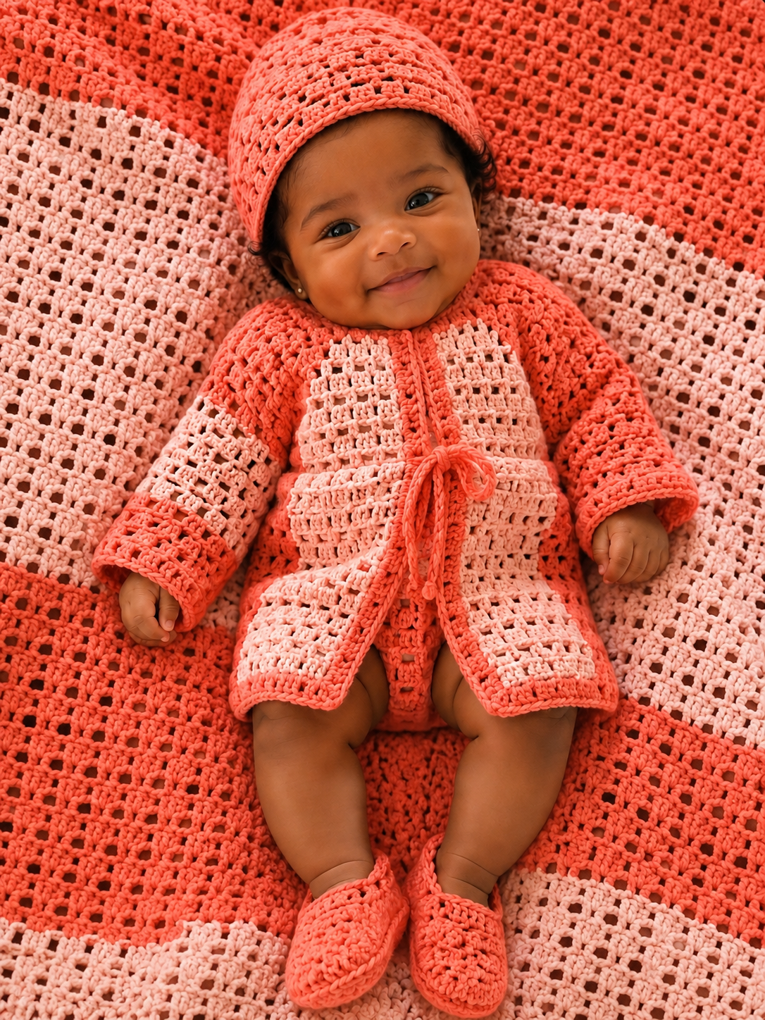 Sweet Coral Dreams 4pc Set