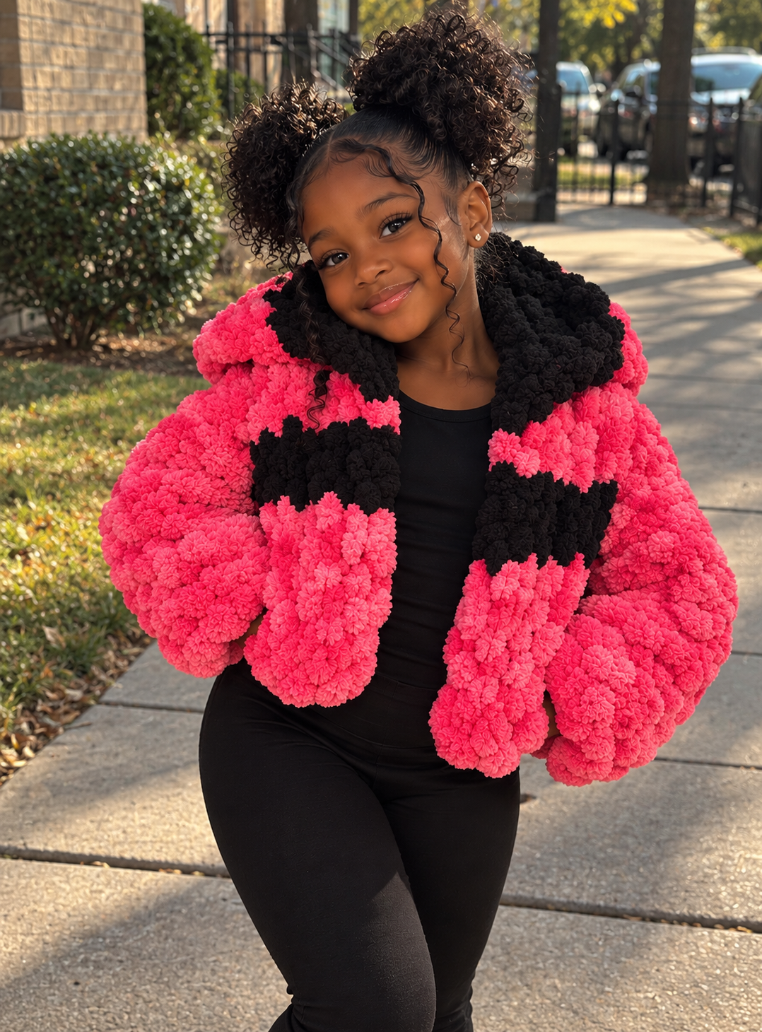 Berry Cute Hooded Jacket